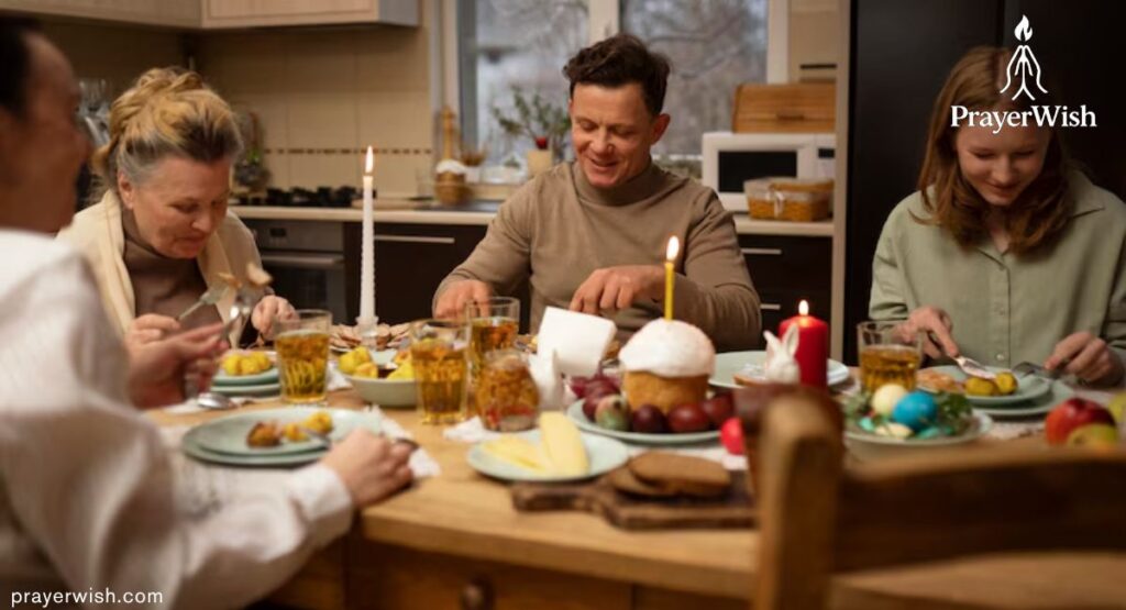Easter Dinner Prayer to Celebrate with Family