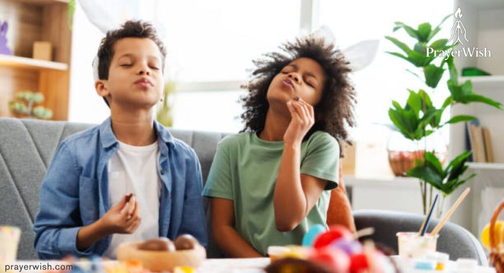 Short Easter Prayers for Kids to Say at the Table