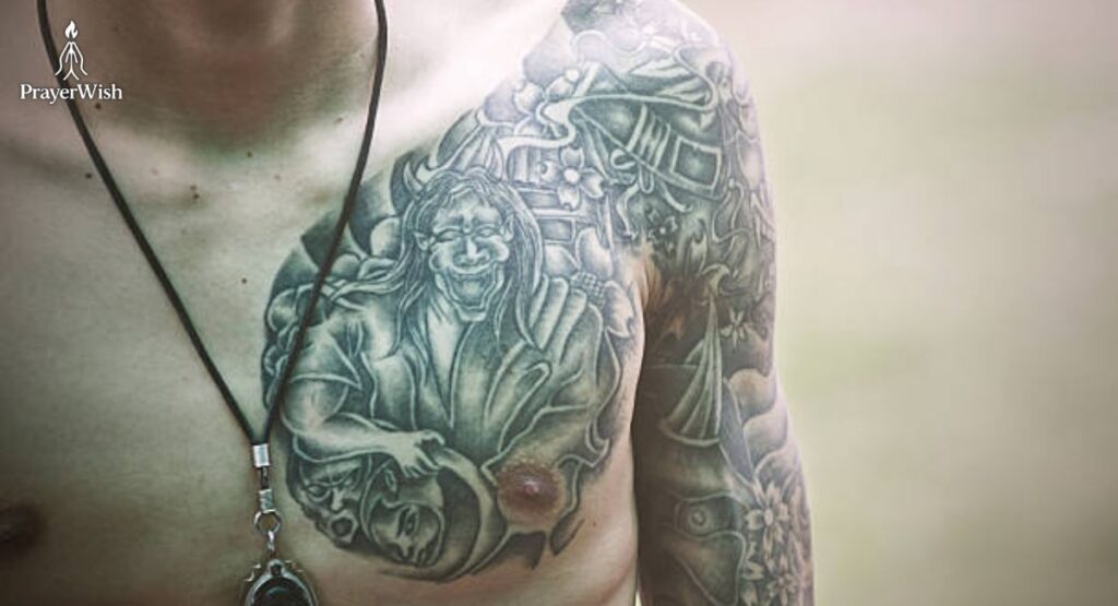 Chest Bible Verse Tattoos