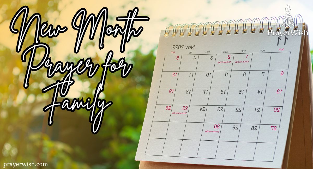 21 Powerful New Month Prayer for Family Blessings