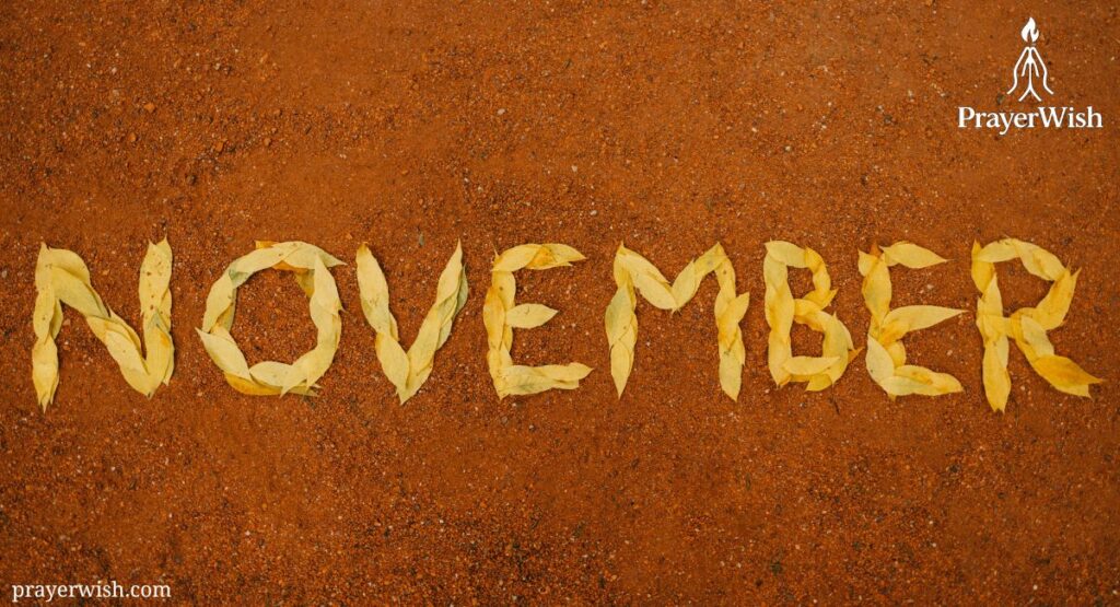 November Prayer Declarations for Blessings and Breakthrough