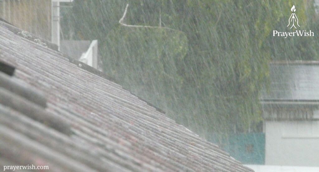 Prayer to Calm the Storm and Stop the Rain