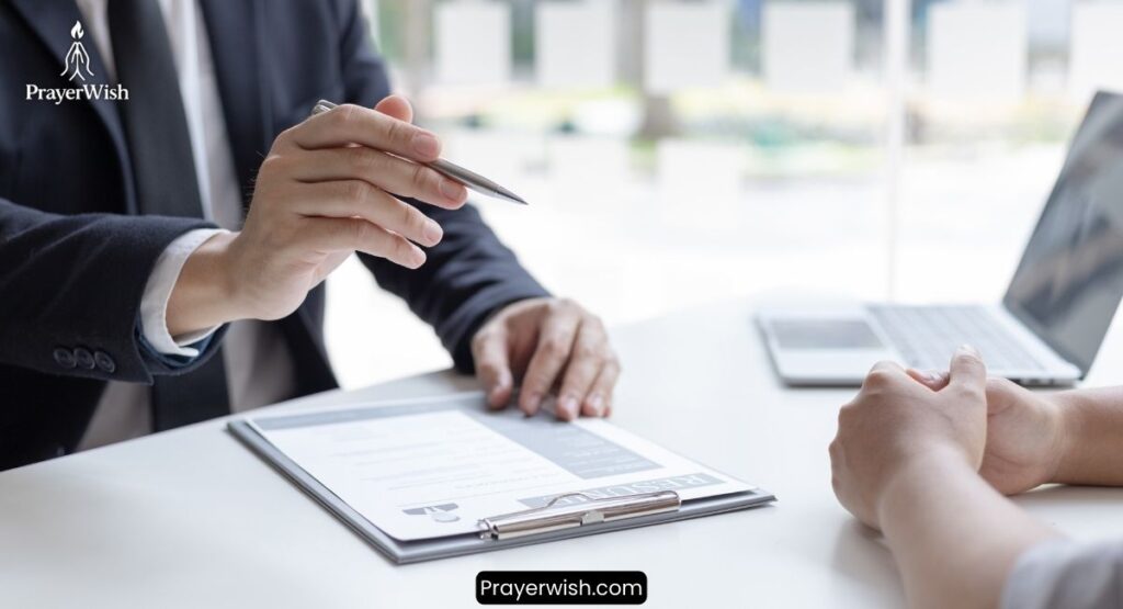 Prayer for Confidence Before a Job Interview