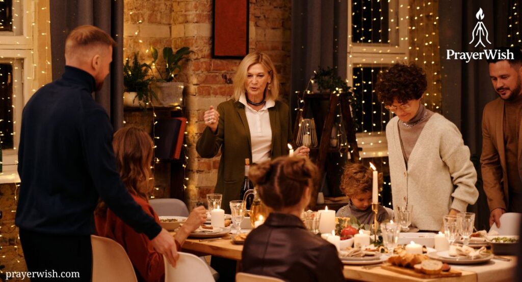 Christmas Dinner Prayer for Family and Loved Ones