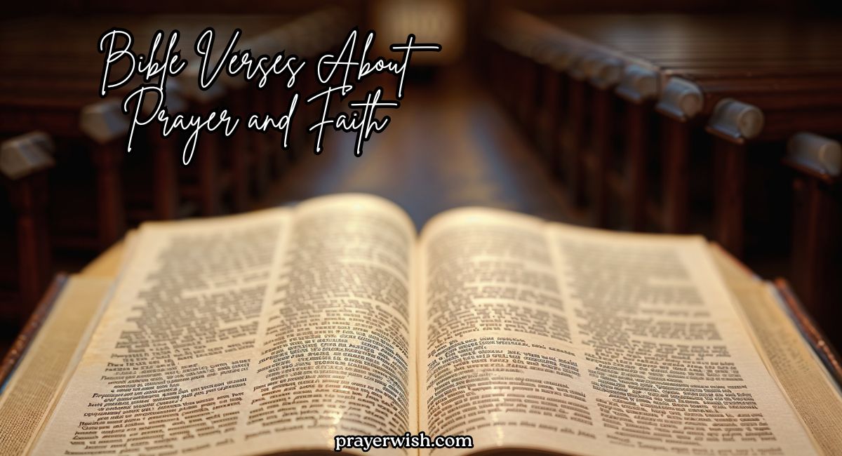 25 Bible Verses About Prayer and Faith for Strong Believers
